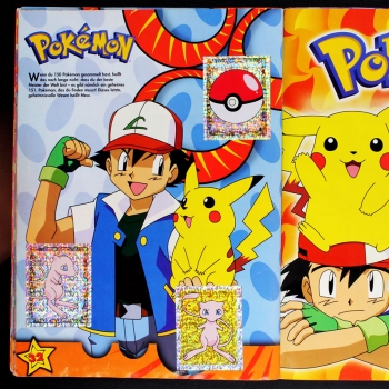 Pokemon Merlin sticker album complete - w.P.