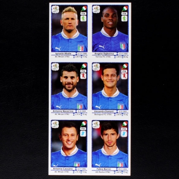 Euro 2012 Panini Sticker - update Italia