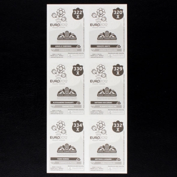 Preview: Euro 2012 Panini Sticker - update Italia
