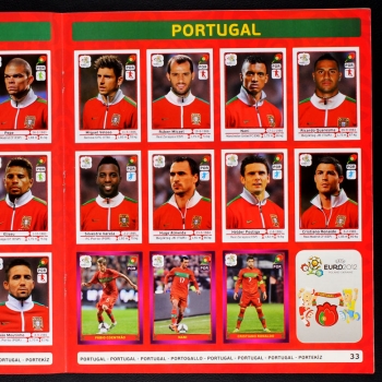 Euro 2012 Panini Sticker Album komplett - Italien