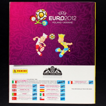 Euro 2012 Panini Sticker Album komplett - Italien