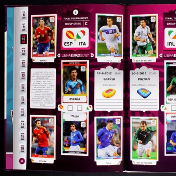 Euro 2012 Panini Album komplett - Event kick off