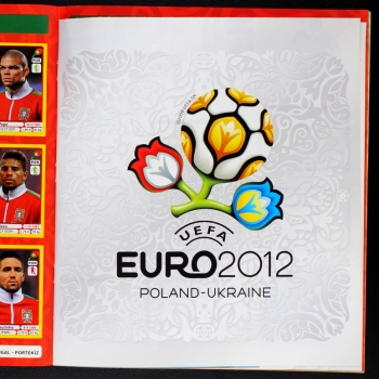 Euro 2012 Panini Sticker Album komplett - Platinum Edition