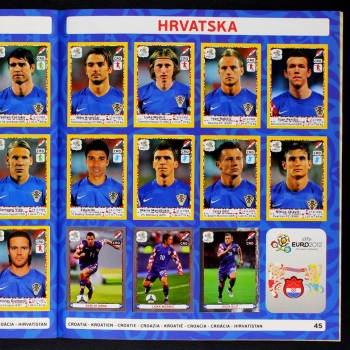 Euro 2012 Panini Sticker Album komplett - Platinum Edition