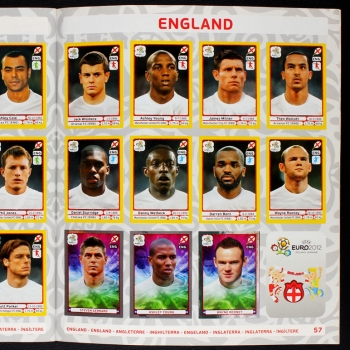 Euro 2012 Panini Sticker Album komplett - Platinum Edition
