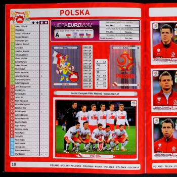 Preview: Euro 2012 Panini Sticker Album komplett - Italien