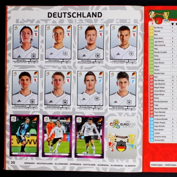 Preview: Euro 2012 Panini Sticker Album komplett - Italien