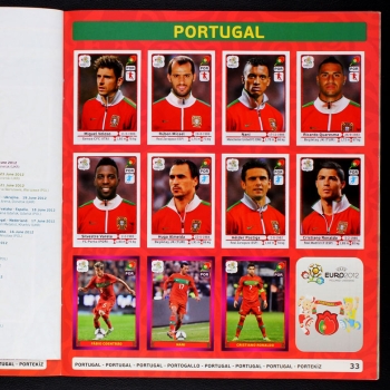 Euro 2012 Panini Sticker Album komplett - PL