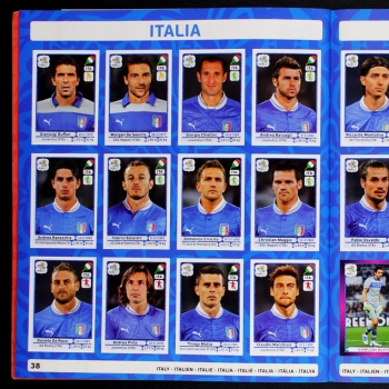 Euro 2012 Panini Sticker Album komplett - PL