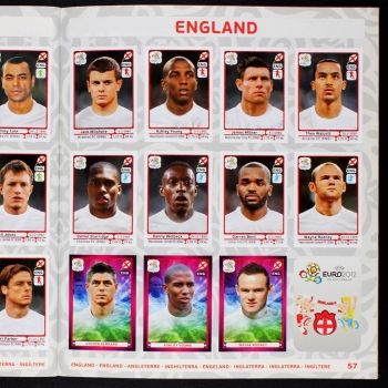 Euro 2012 Panini Sticker Album komplett - PL