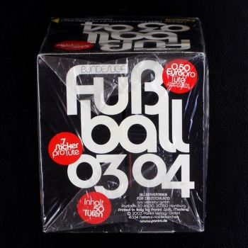 Preview: Fußball 2003 Panini Box mit 50 Sticker Tüten