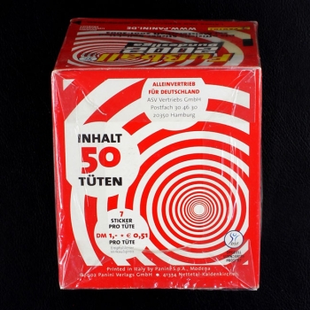 Preview: Fußball 2002 Panini Box mit 50 Sticker Tüten