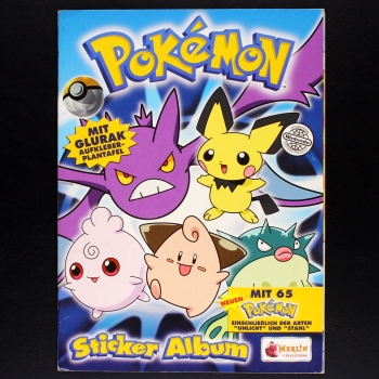 Pokemon 4 Merlin Sticker Album