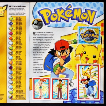 Preview: Pokemon 4 Merlin Sticker Album komplett - o.P.