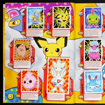 Preview: Pokemon 4 Merlin Sticker Album komplett - o.P.