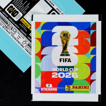 World Cup 2026 Panini Sticker Tüte