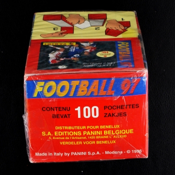Preview: Football 97 Panini Box mit 100 Sticker Tüten - B
