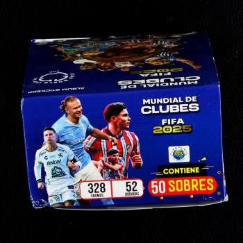 Preview: Mundial de Clubes FIFA 2025 EDU Box mit 50 Sticker Tüten