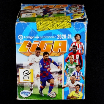 Liga 2020 Panini Box mit 50 Sticker Tüten