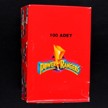 Preview: Power Ranger Panini Box mit 100 Sticker Tüten