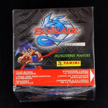 Beyblade Panini Box mit 50 Sticker Tüten