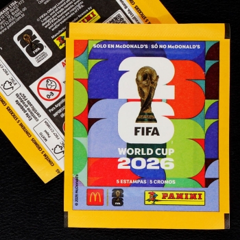 World Cup 2026 Panini Sticker Tüte - McDonalds Brasil