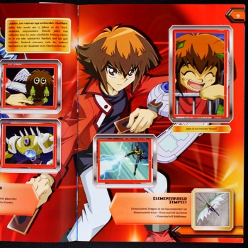 Preview: Yu-Gi-Oh! GX Upper Deck Sticker Album komplett