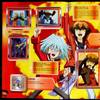Preview: Yu-Gi-Oh! GX Upper Deck Sticker Album komplett