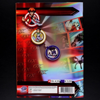 Yu-Gi-Oh! GX Upper Deck Sticker Album komplett