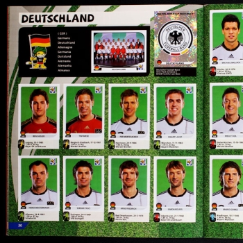 Preview: South Africa 2010 Panini Sticker Album komplett