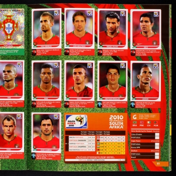 South Africa 2010 Panini Sticker Album komplett