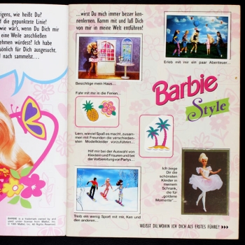 Preview: Barbie Style Panini Sticker Album komplett