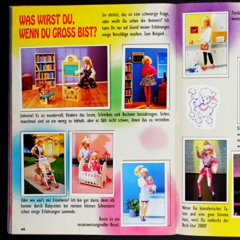 Barbie Style Panini Sticker Album komplett