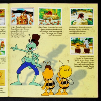 Biene Maja Panini Sticker Album komplett