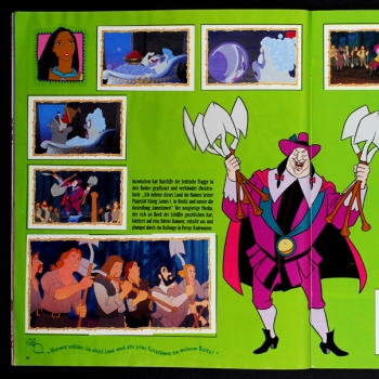 Preview: Pocahontas Panini Sticker Album komplett