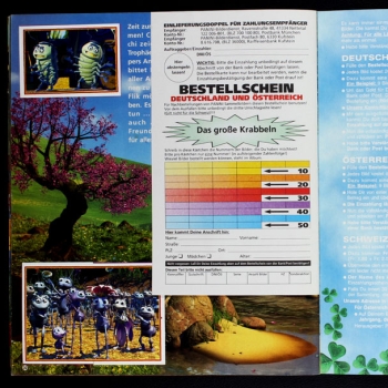 Das große Krabbeln Panini Sticker Album komplett