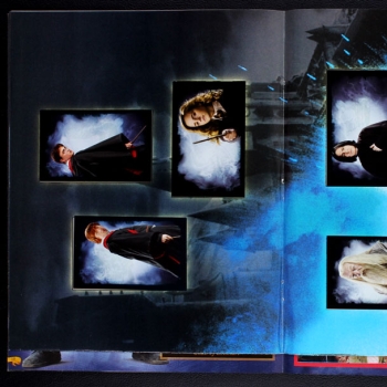 Harry Potter magische Welt Panini Sticker Album komplett
