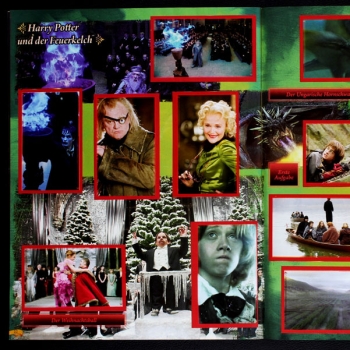 Harry Potter magische Welt Panini Sticker Album komplett