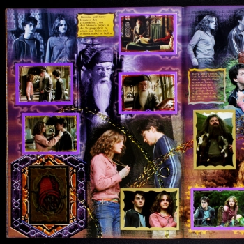 Harry Potter Askaban Panini Sticker Album komplett