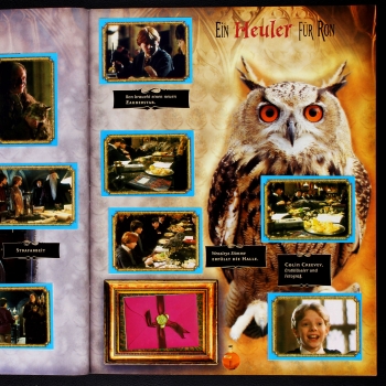 Preview: Harry Potter Kammer Panini Sticker Album komplett