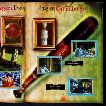 Harry Potter Kammer Panini Sticker Album komplett