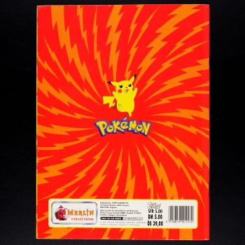Pokemo Merlin Sticker Album teilgefüllt ca. 50%