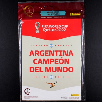 Argentina Campeon del Mundo 2022 Panini Sticker Album