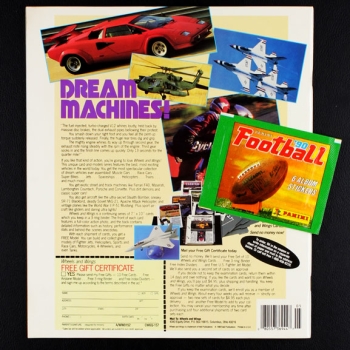 Preview: Football 90 NFL Panini Sticker Album komplett Set