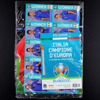 Italia Campione D'Europa 2020 Panini Sticker Poster