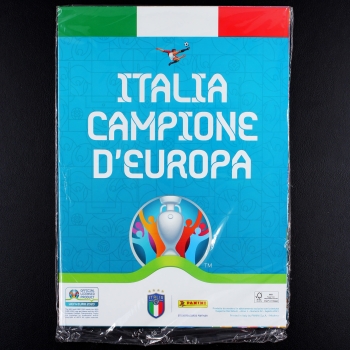 Preview: Italia Campione D'Europa 2020 Panini Sticker Poster - Set
