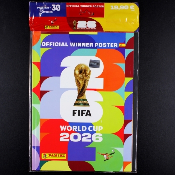 World Cup 2026 Panini Sticker Poster
