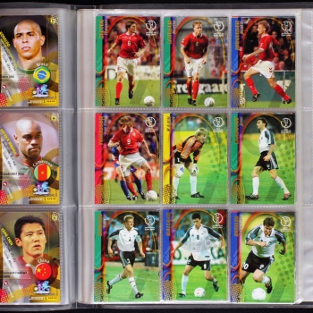 Korea Japan 2002 Panini Trading Cards komplett