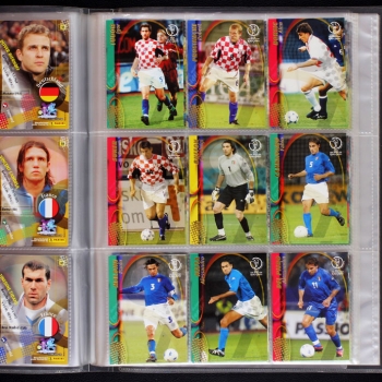 Korea Japan 2002 Panini Trading Cards komplett