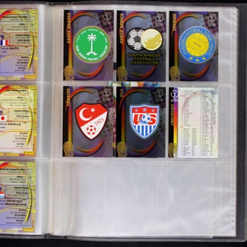 Korea Japan 2002 Panini Trading Cards komplett